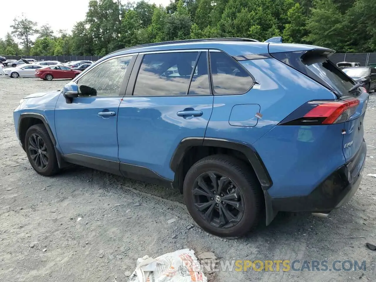 2 fotografías del automóvil dañado JTM16RFV7NJ016935 TOYOTA RAV4 2022