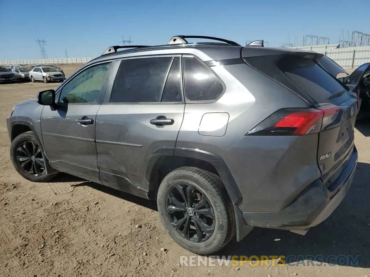 2 fotografías del automóvil dañado JTM16RFV8ND053538 TOYOTA RAV4 2022
