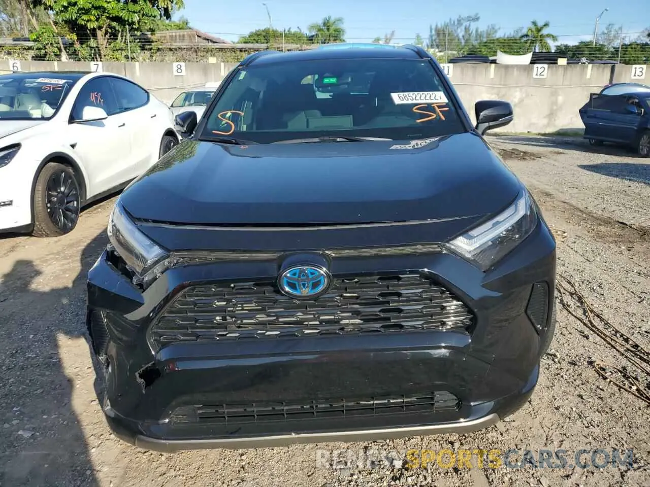 5 fotografías del automóvil dañado JTM16RFV9ND066878 TOYOTA RAV4 2022