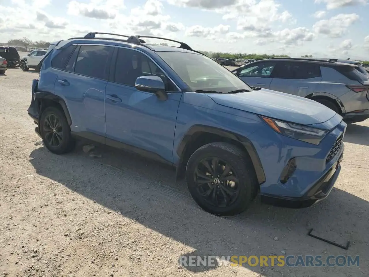 4 fotografías del automóvil dañado JTM16RFV9ND067562 TOYOTA RAV4 2022