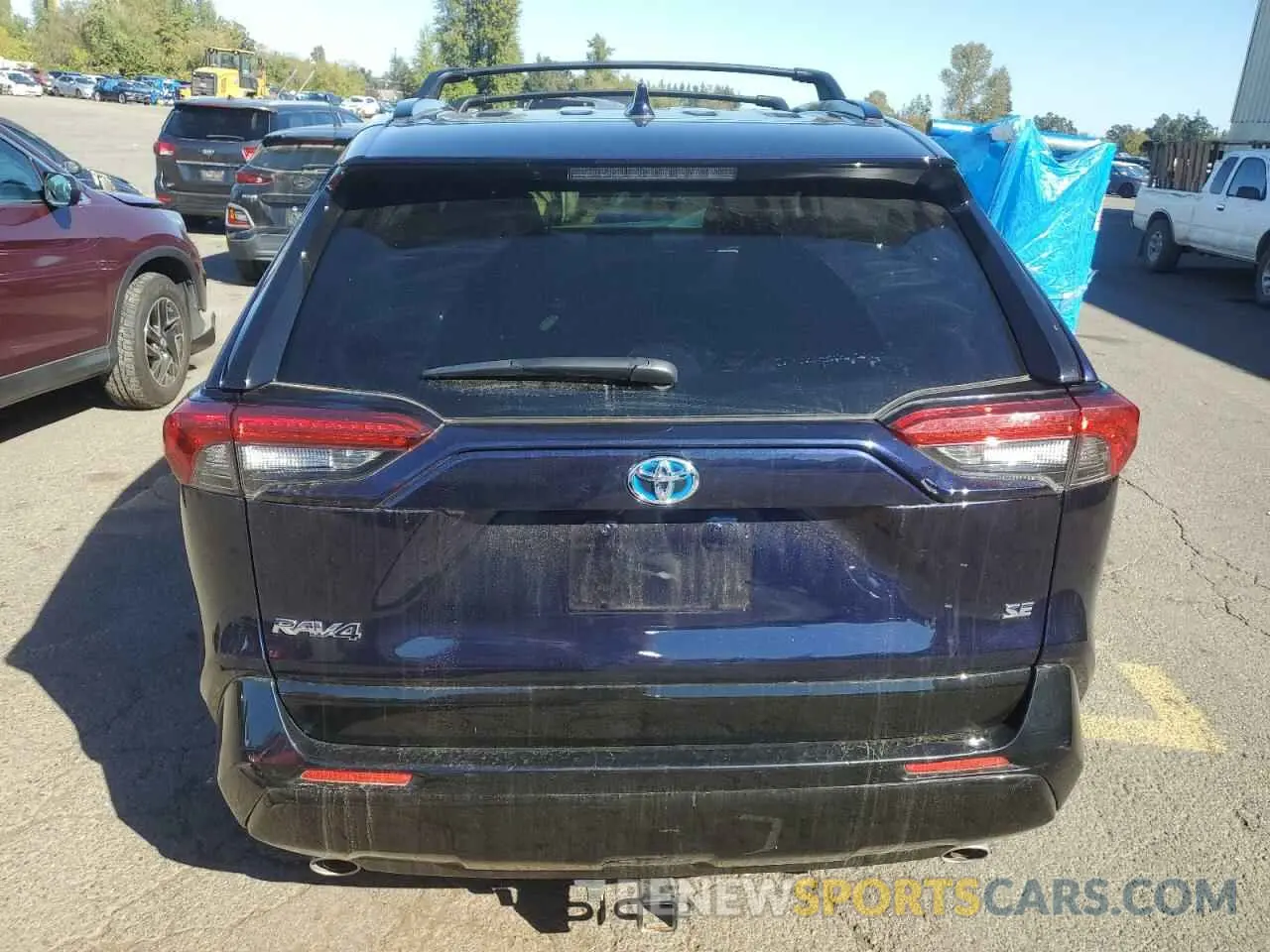 6 fotografías del automóvil dañado JTMAB3FV4ND102954 TOYOTA RAV4 2022