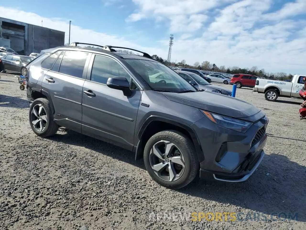 4 fotografías del automóvil dañado JTMAB3FV5ND092483 TOYOTA RAV4 2022