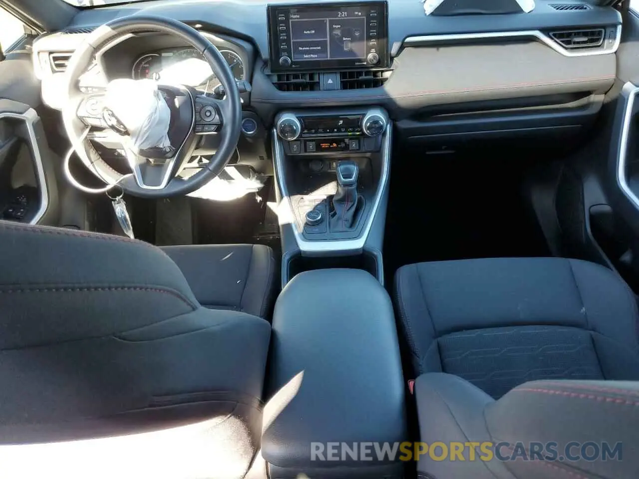 8 fotografías del automóvil dañado JTMAB3FV8ND090856 TOYOTA RAV4 2022