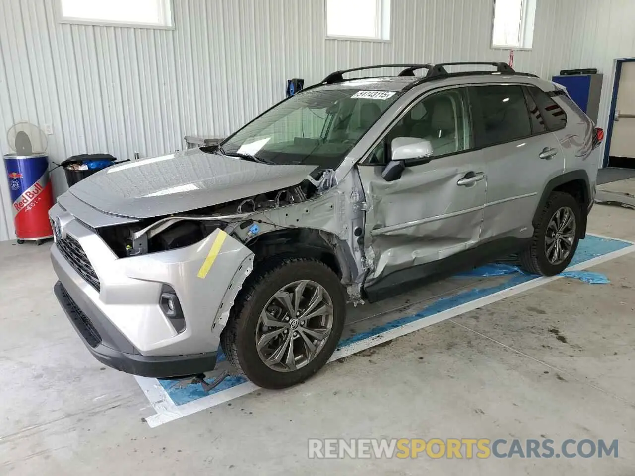 1 fotografías del automóvil dañado JTMB6RFV0ND052324 TOYOTA RAV4 2022