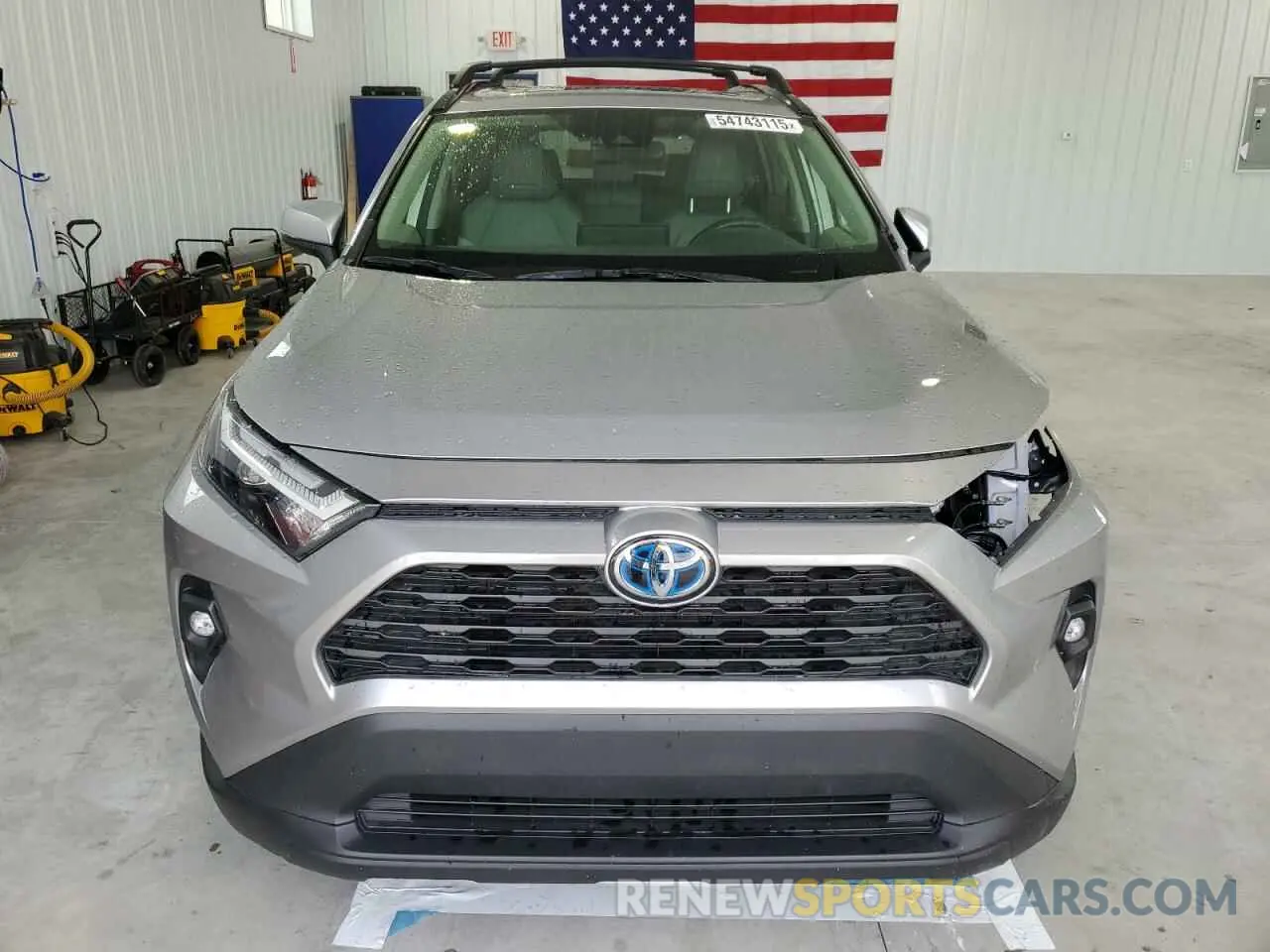 5 fotografías del automóvil dañado JTMB6RFV0ND052324 TOYOTA RAV4 2022