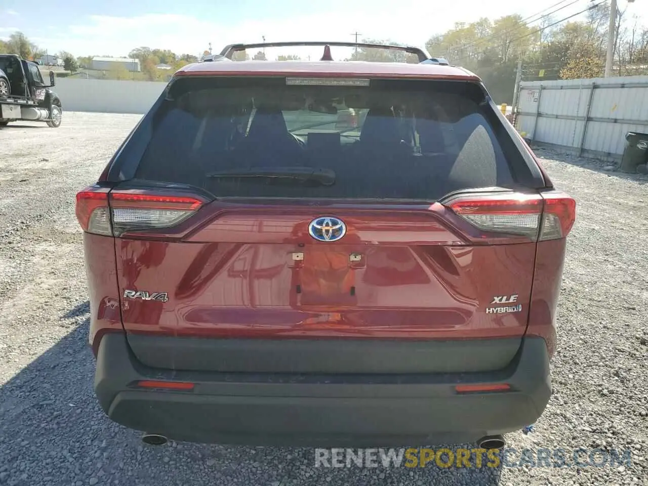 6 fotografías del automóvil dañado JTMB6RFV0ND071925 TOYOTA RAV4 2022