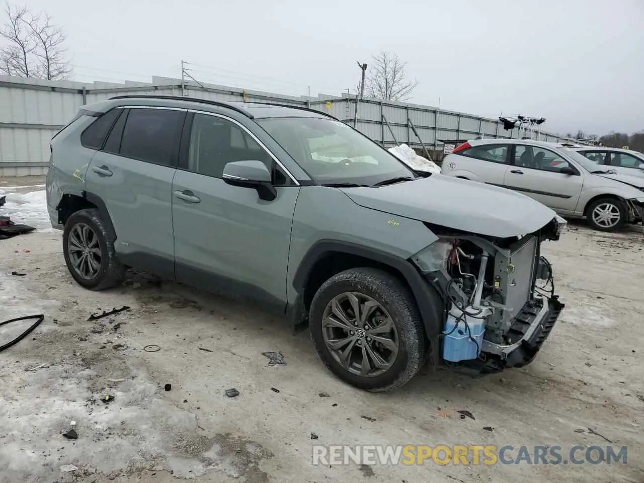 4 fotografías del automóvil dañado JTMB6RFV0ND078390 TOYOTA RAV4 2022