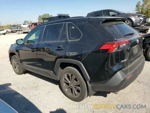 2 fotografías del automóvil dañado JTMB6RFV1ND059184 TOYOTA RAV4 2022