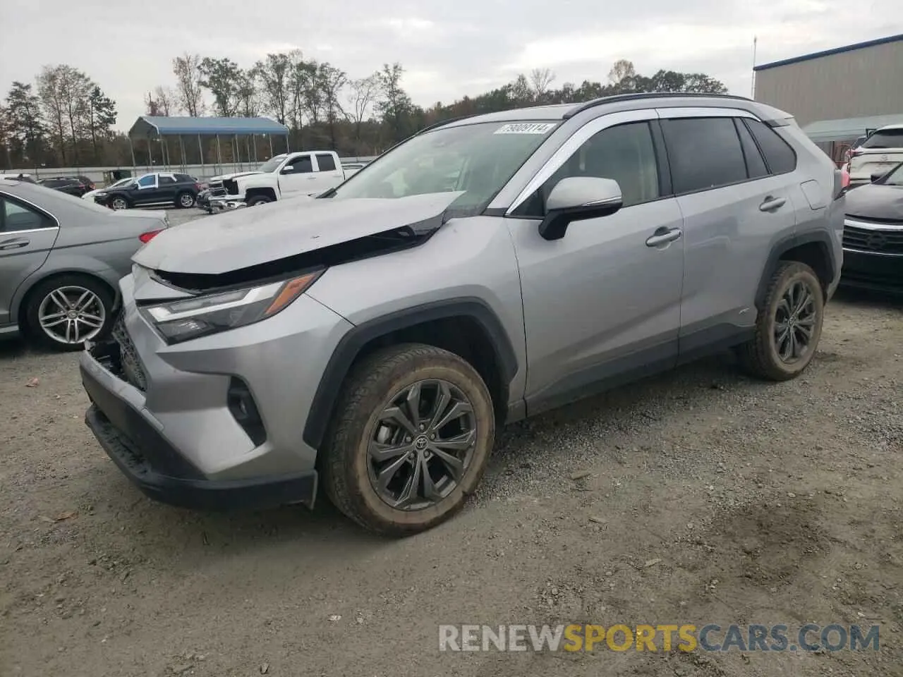 1 fotografías del automóvil dañado JTMB6RFV3ND059817 TOYOTA RAV4 2022