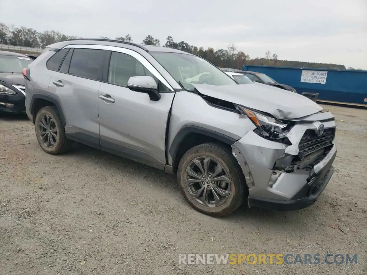 4 fotografías del automóvil dañado JTMB6RFV3ND059817 TOYOTA RAV4 2022