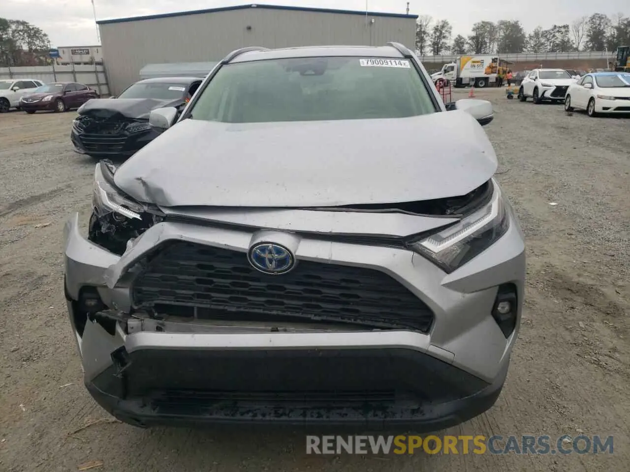 5 fotografías del automóvil dañado JTMB6RFV3ND059817 TOYOTA RAV4 2022
