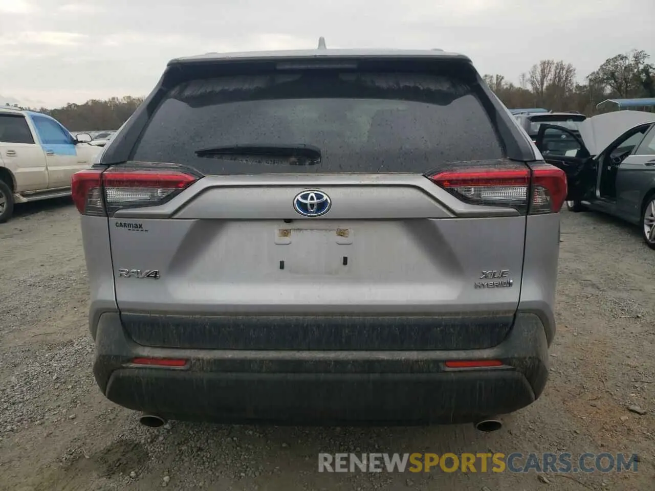 6 fotografías del automóvil dañado JTMB6RFV3ND059817 TOYOTA RAV4 2022