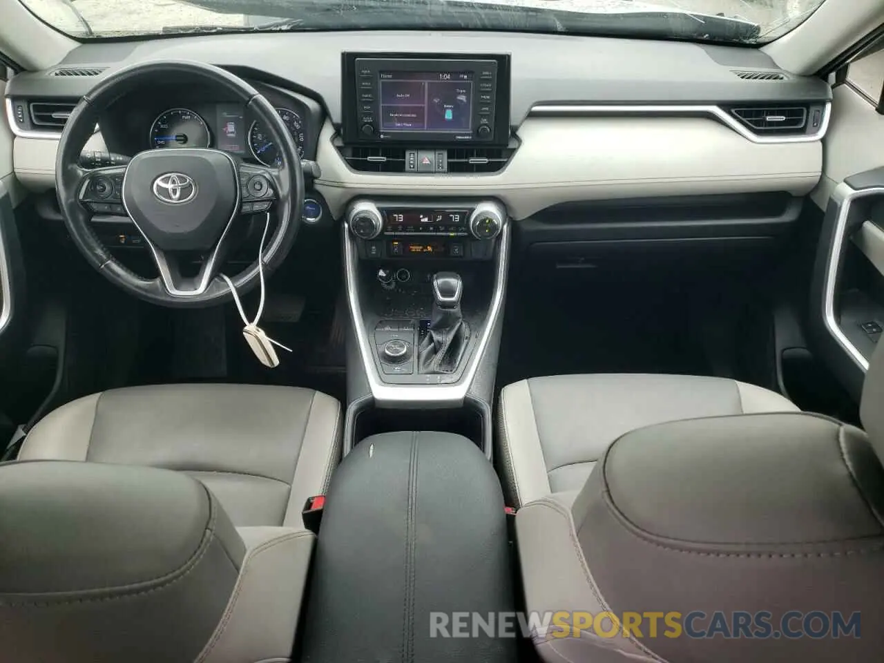 8 fotografías del automóvil dañado JTMB6RFV3ND059817 TOYOTA RAV4 2022