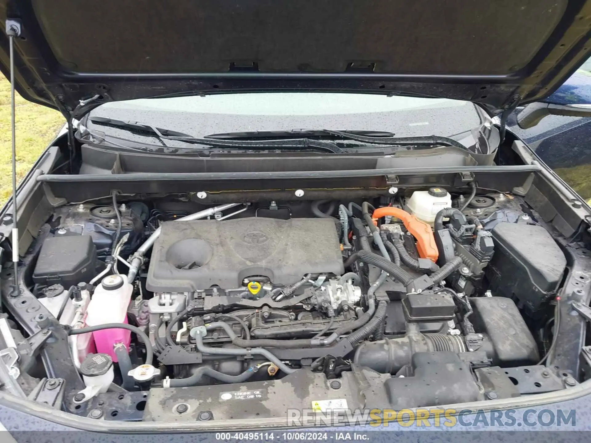 10 fotografías del automóvil dañado JTMB6RFV5ND521942 TOYOTA RAV4 2022