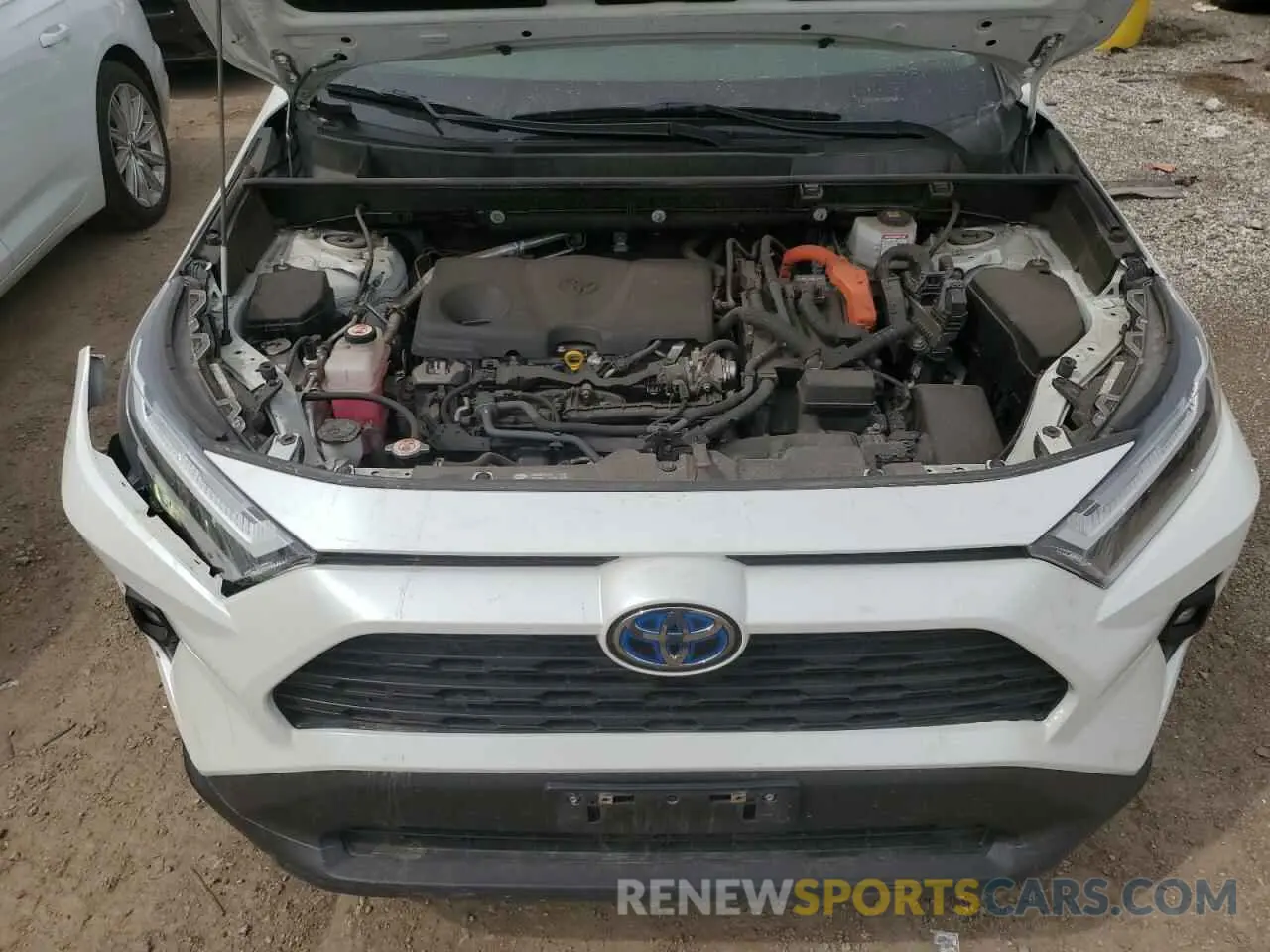 11 fotografías del automóvil dañado JTMB6RFV8NJ013708 TOYOTA RAV4 2022