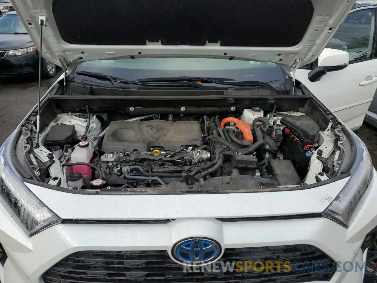 11 fotografías del automóvil dañado JTMB6RFV9ND529574 TOYOTA RAV4 2022