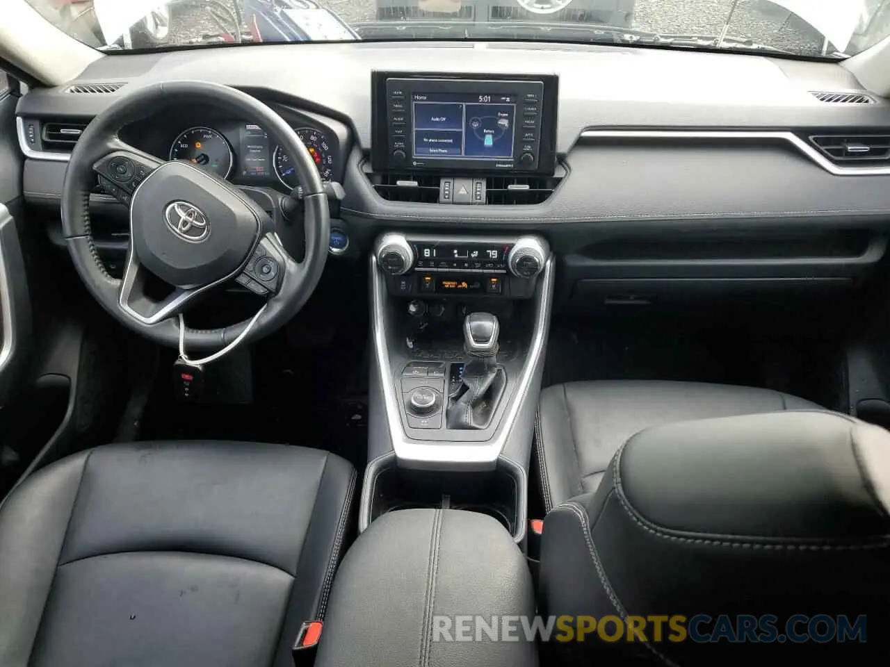 8 fotografías del automóvil dañado JTMB6RFV9ND529574 TOYOTA RAV4 2022