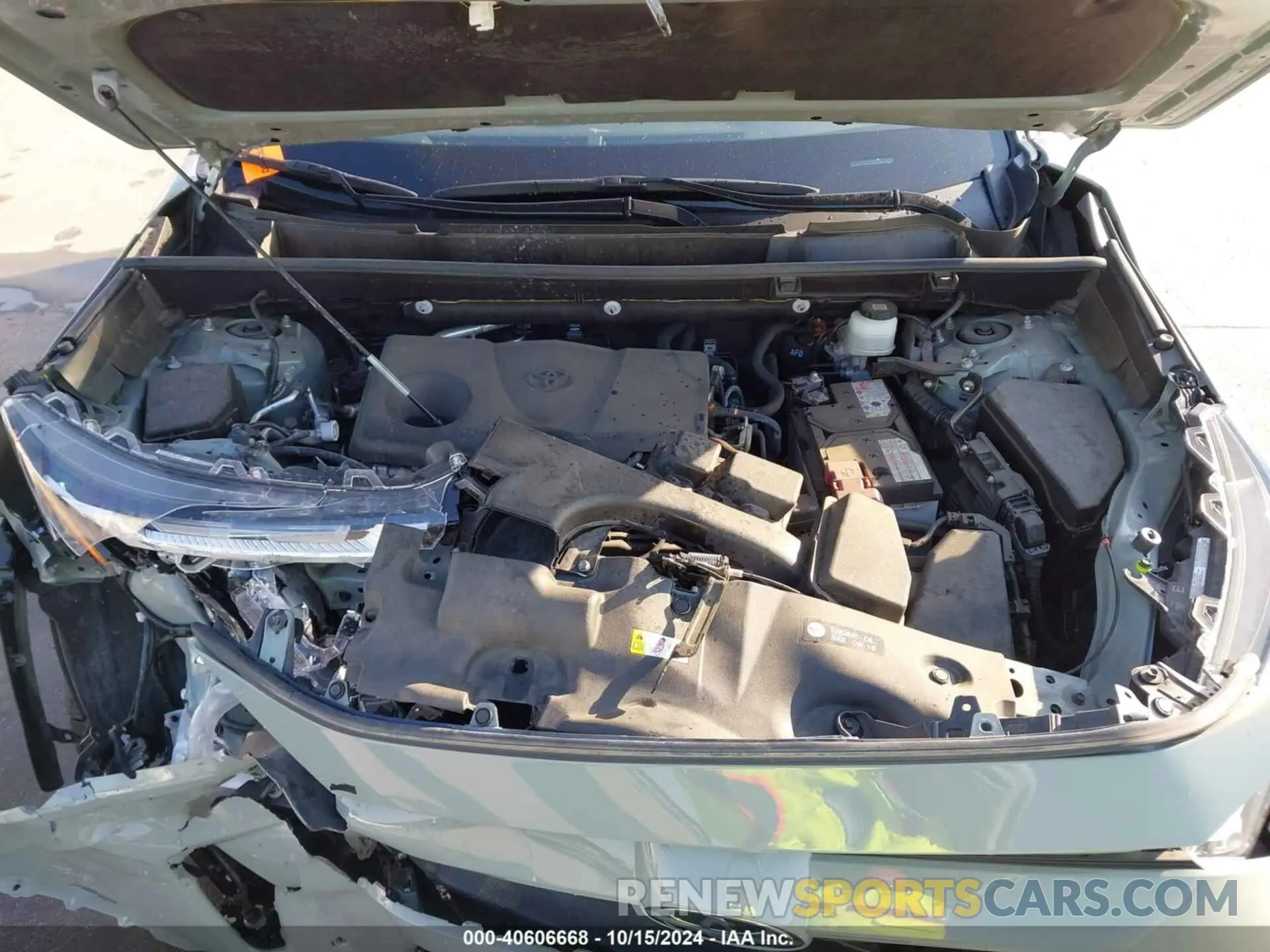 10 fotografías del automóvil dañado JTMC1RFV4ND086074 TOYOTA RAV4 2022