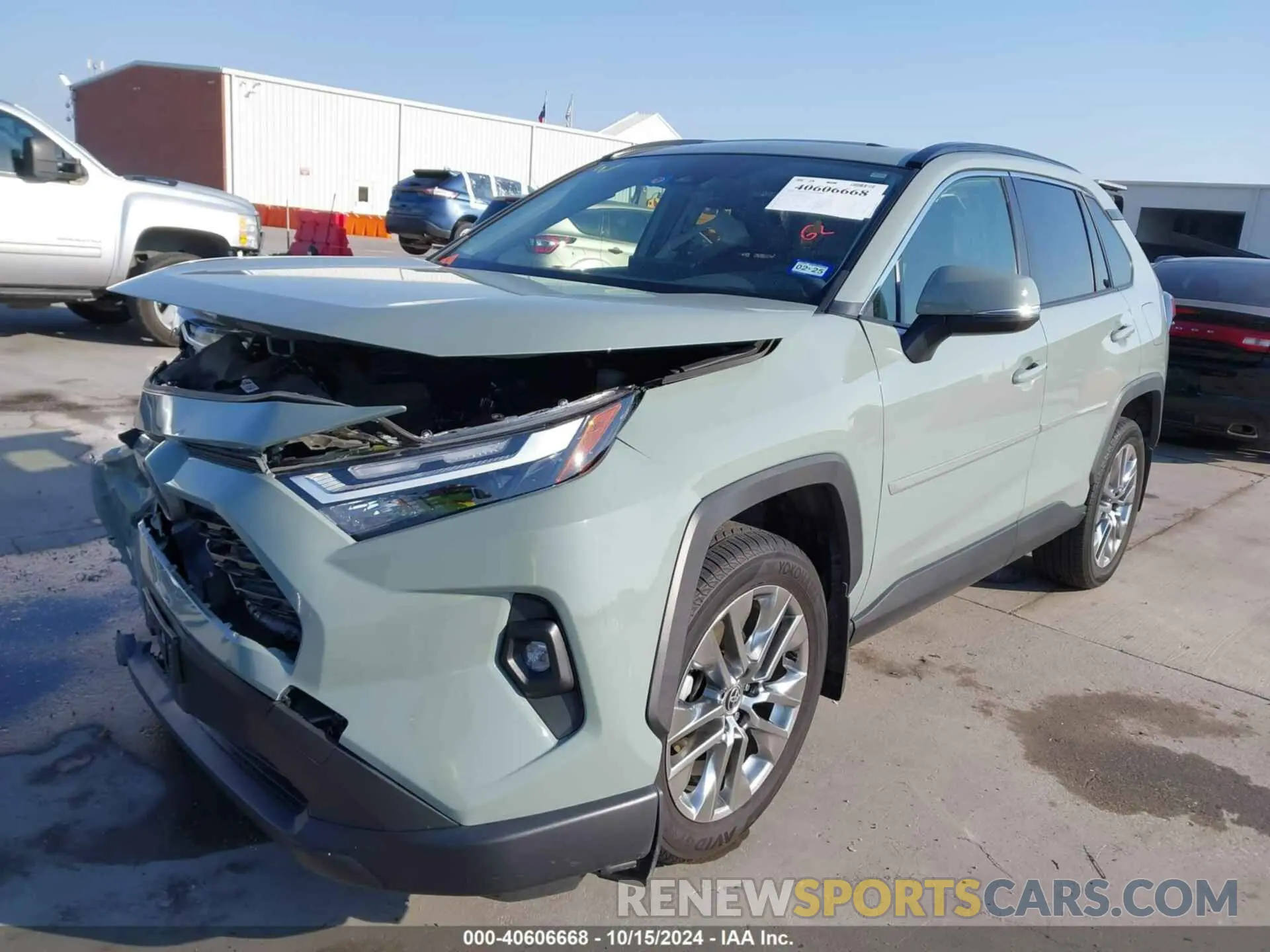2 fotografías del automóvil dañado JTMC1RFV4ND086074 TOYOTA RAV4 2022