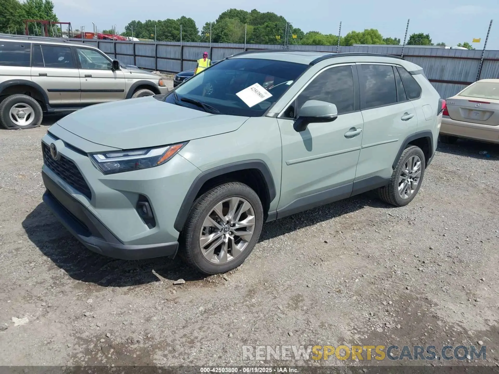 2 fotografías del automóvil dañado JTMC1RFV6ND087811 TOYOTA RAV4 2022