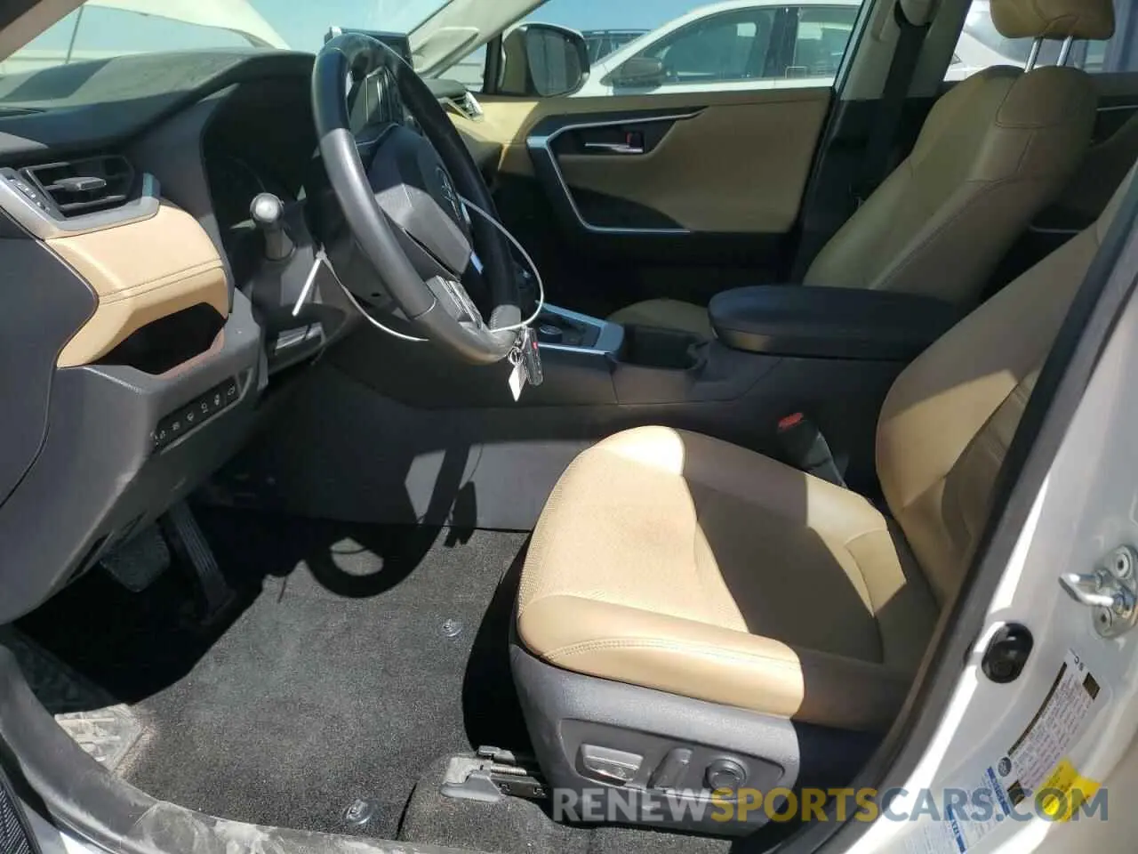 7 fotografías del automóvil dañado JTMD6RFV2ND055492 TOYOTA RAV4 2022