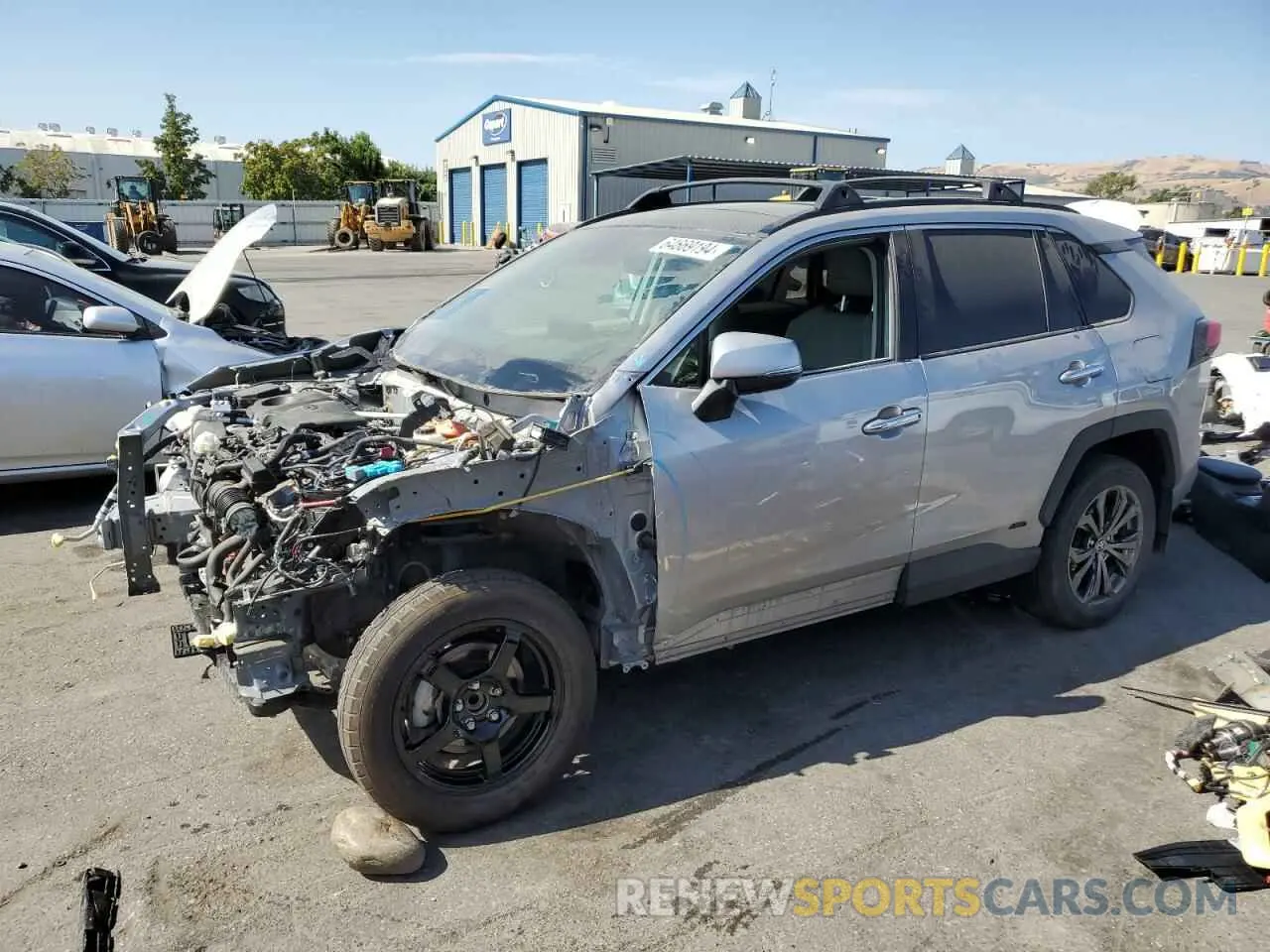 1 fotografías del automóvil dañado JTMD6RFV4ND065683 TOYOTA RAV4 2022