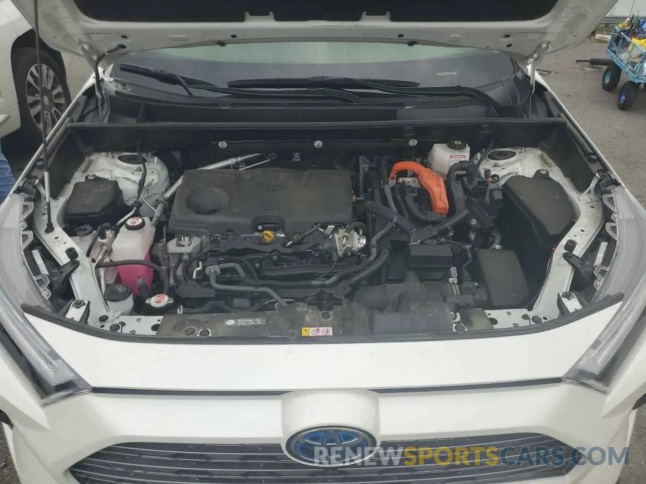 12 fotografías del automóvil dañado JTMD6RFV6NJ016972 TOYOTA RAV4 2022