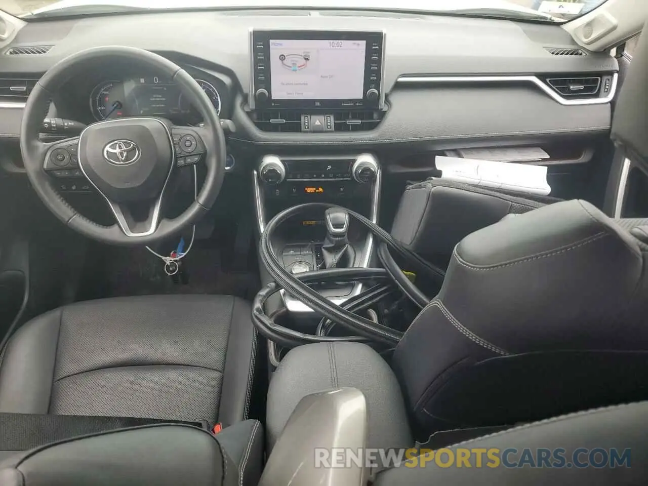 8 fotografías del automóvil dañado JTMD6RFV6NJ016972 TOYOTA RAV4 2022