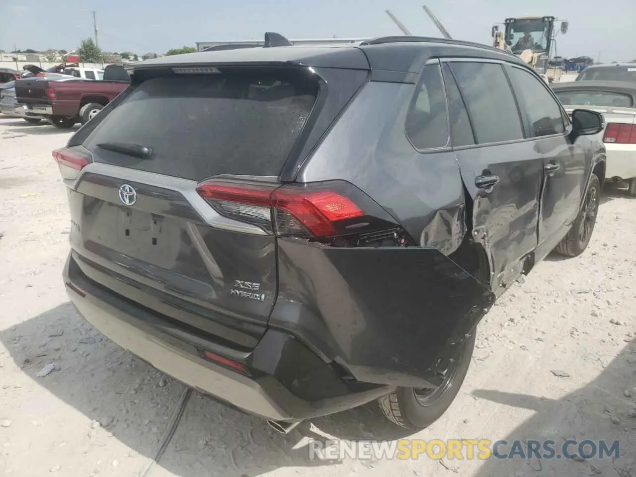 4 fotografías del automóvil dañado JTME6RFV7ND525553 TOYOTA RAV4 2022