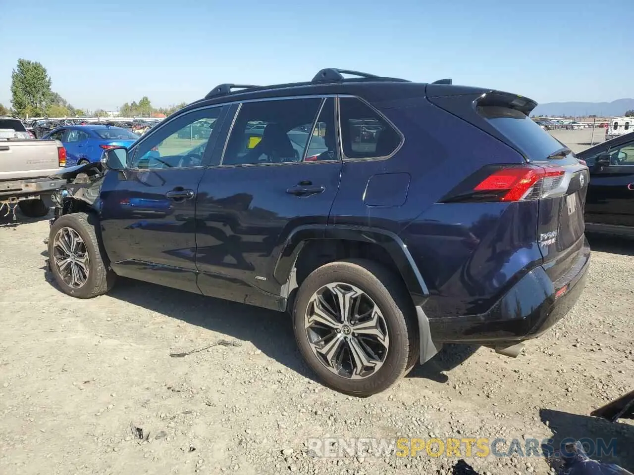 2 fotografías del automóvil dañado JTMEB3FV1ND108678 TOYOTA RAV4 2022