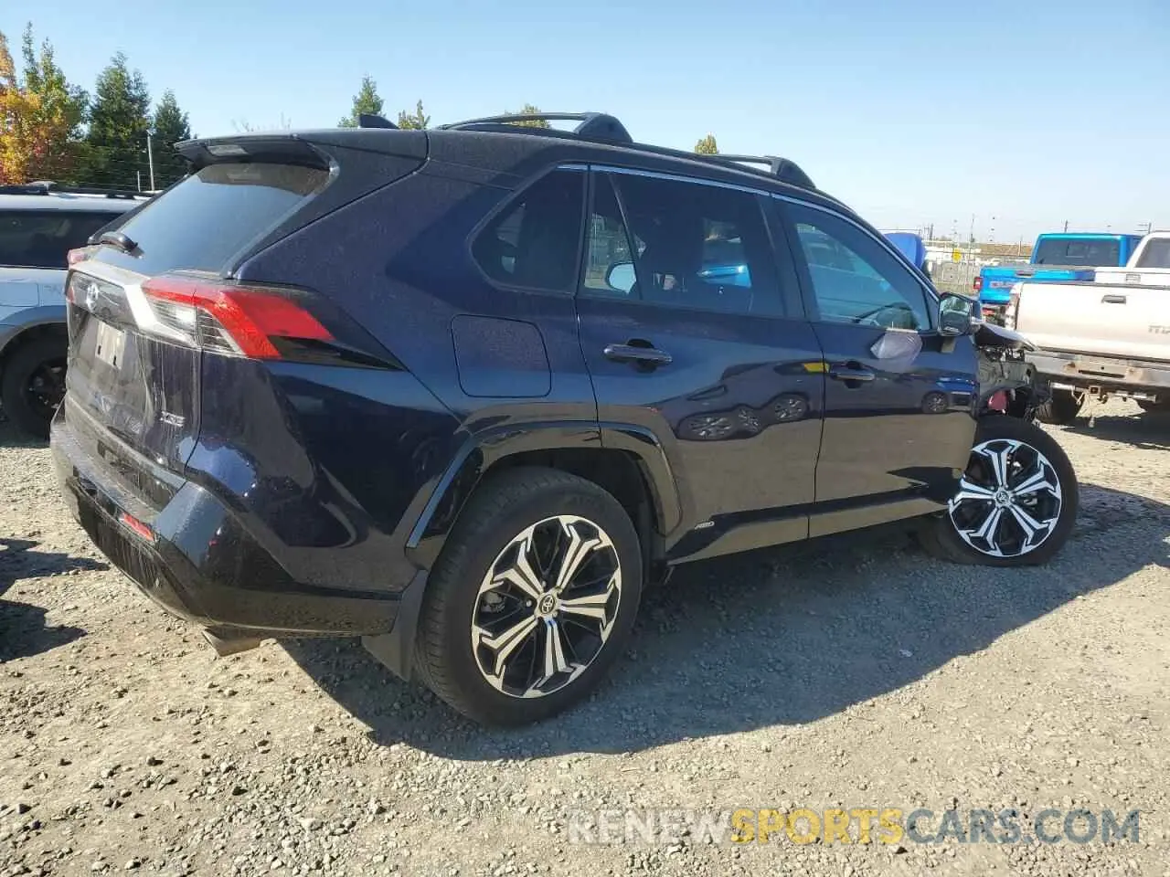 3 fotografías del automóvil dañado JTMEB3FV1ND108678 TOYOTA RAV4 2022