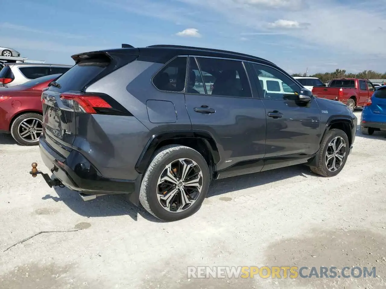 3 fotografías del automóvil dañado JTMEB3FV7ND076559 TOYOTA RAV4 2022
