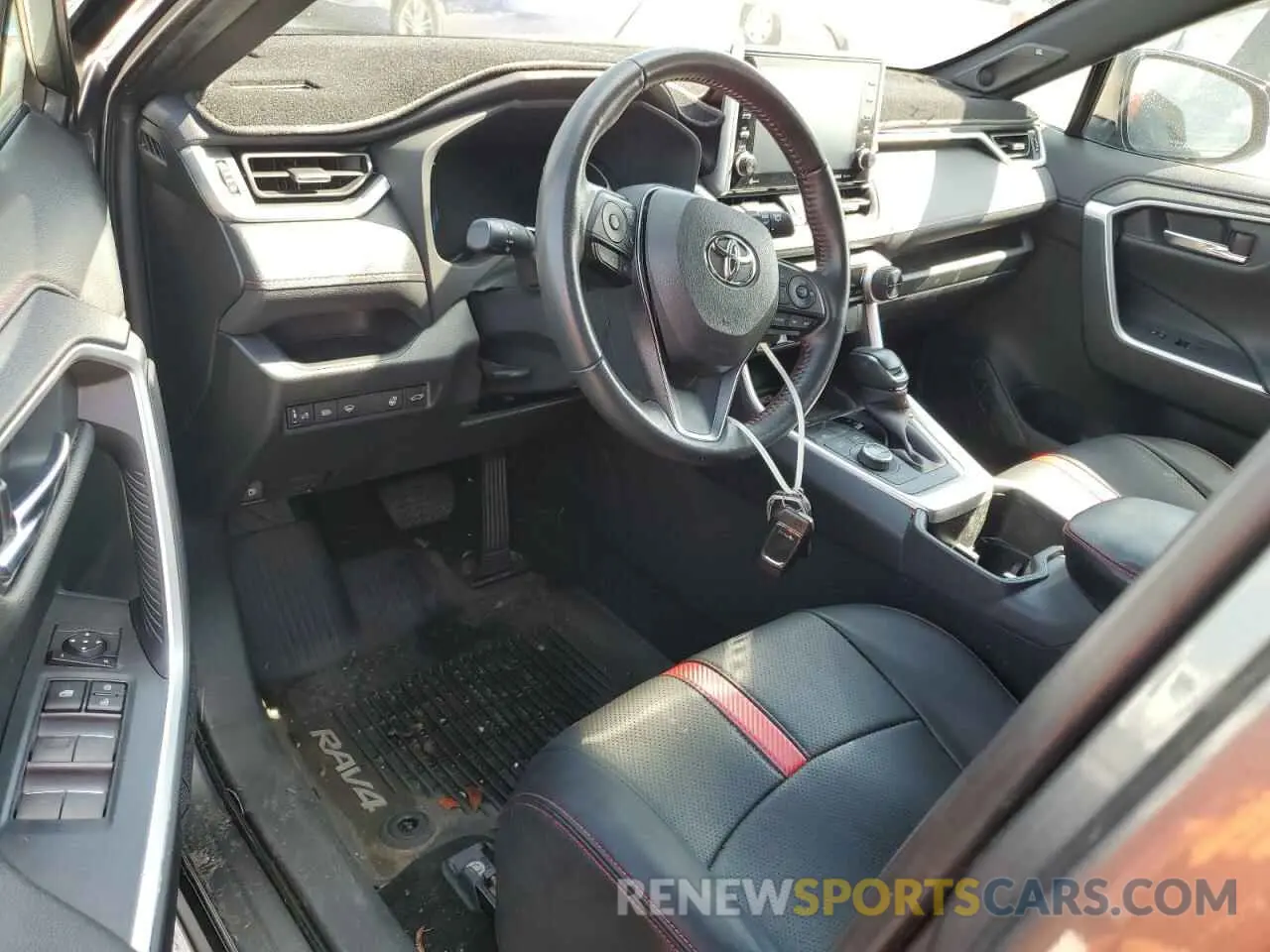 8 fotografías del automóvil dañado JTMEB3FV7ND076559 TOYOTA RAV4 2022