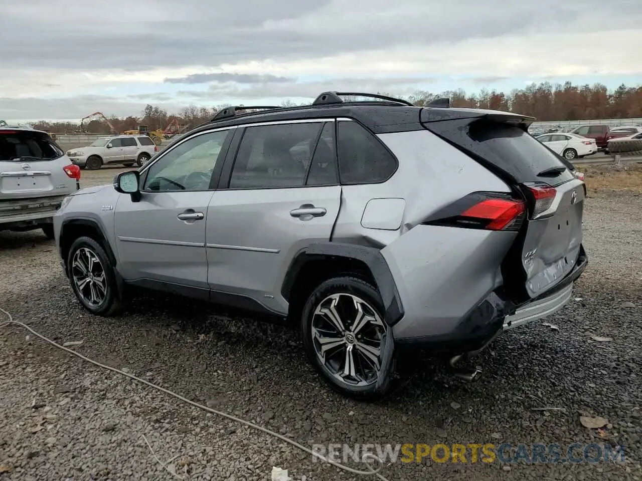 2 fotografías del automóvil dañado JTMEB3FV9ND081052 TOYOTA RAV4 2022