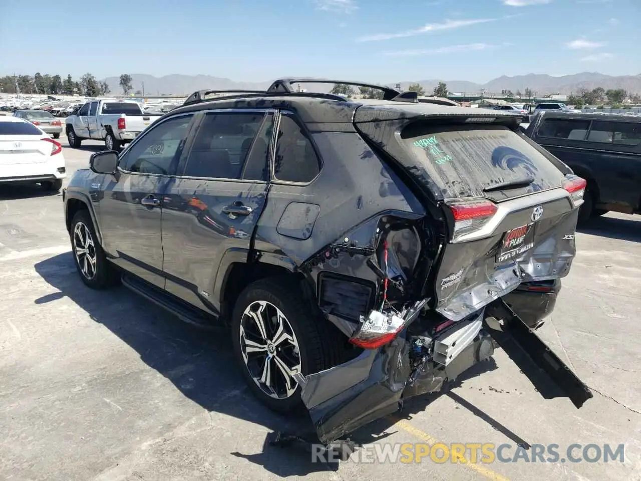 3 fotografías del automóvil dañado JTMFB3FV6ND089386 TOYOTA RAV4 2022