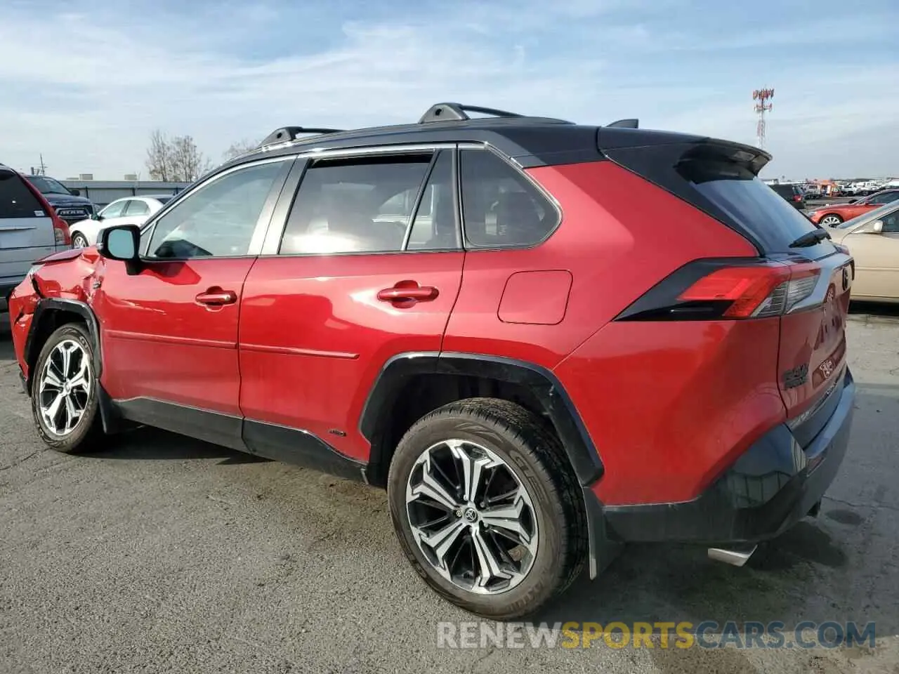 2 fotografías del automóvil dañado JTMFB3FVXND091433 TOYOTA RAV4 2022