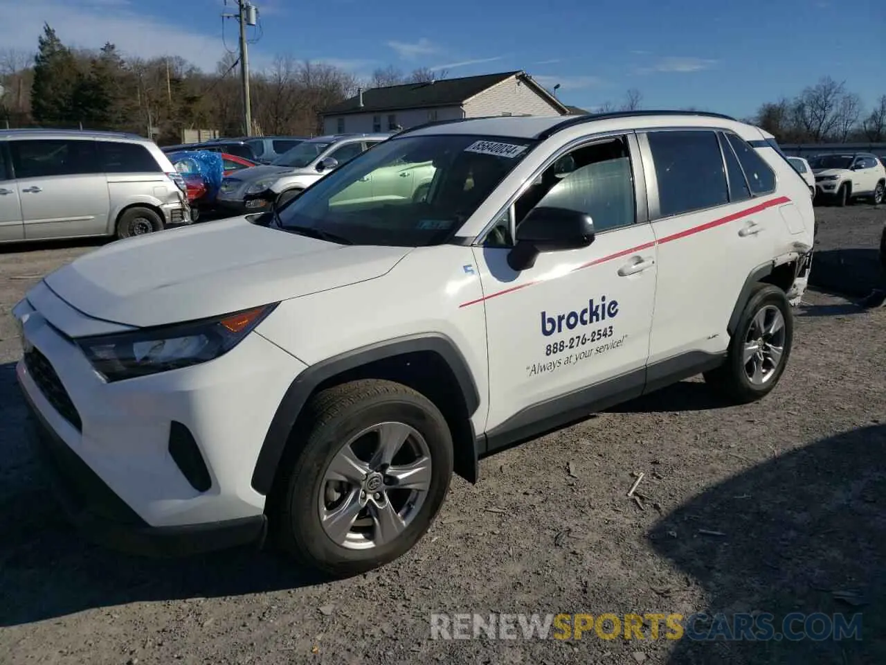 1 fotografías del automóvil dañado JTMLWRFV3ND141454 TOYOTA RAV4 2022