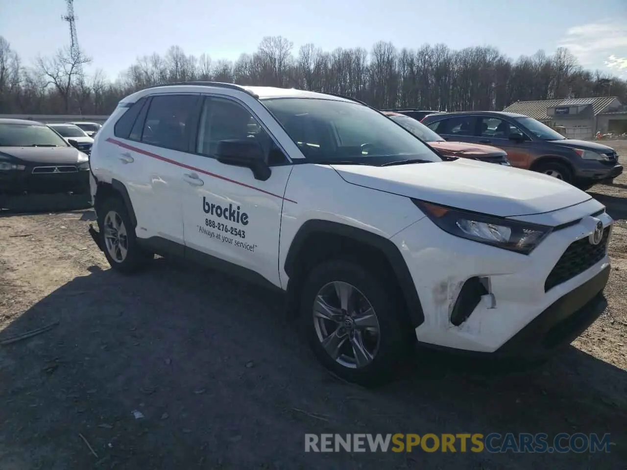 4 fotografías del automóvil dañado JTMLWRFV3ND141454 TOYOTA RAV4 2022