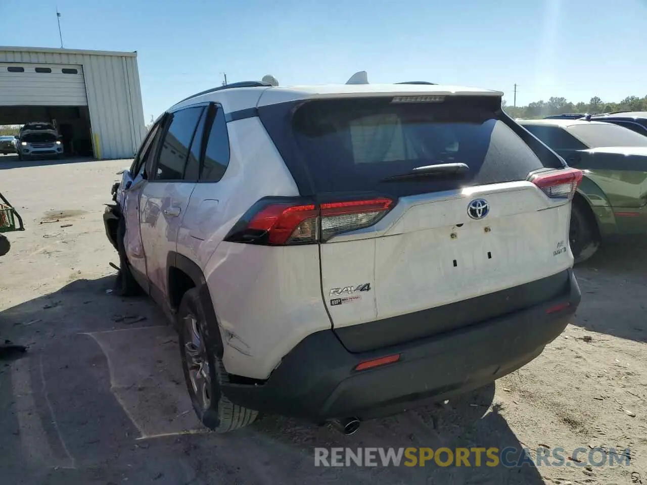 3 fotografías del automóvil dañado JTMLWRFV5ND152083 TOYOTA RAV4 2022