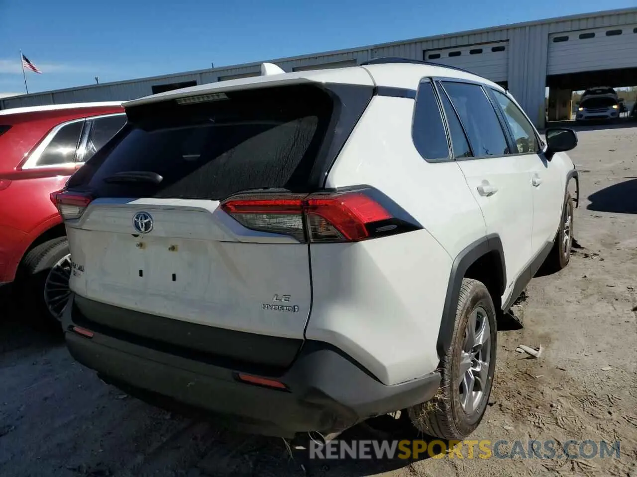 4 fotografías del automóvil dañado JTMLWRFV5ND152083 TOYOTA RAV4 2022