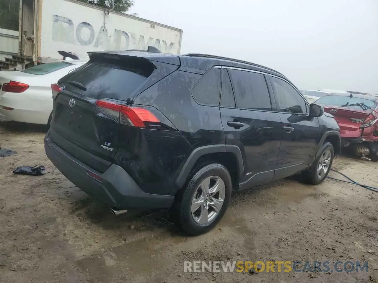 3 fotografías del automóvil dañado JTMLWRFV7ND141134 TOYOTA RAV4 2022
