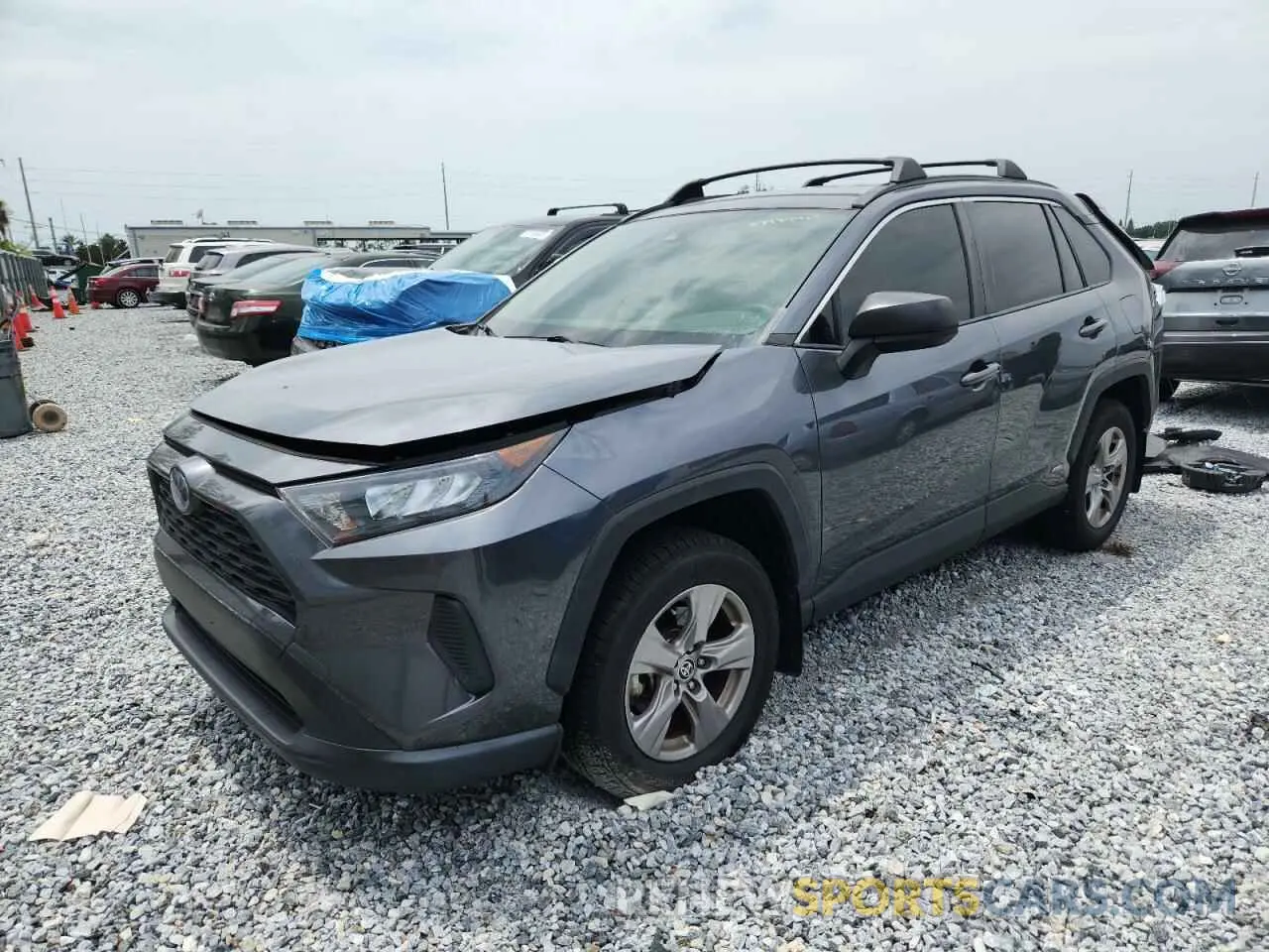 1 fotografías del automóvil dañado JTMLWRFV7ND563100 TOYOTA RAV4 2022