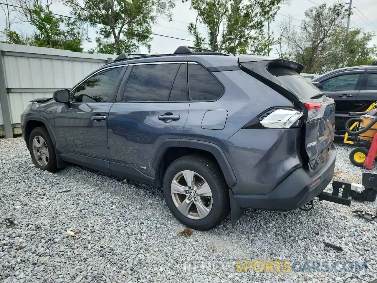 2 fotografías del automóvil dañado JTMLWRFV7ND563100 TOYOTA RAV4 2022
