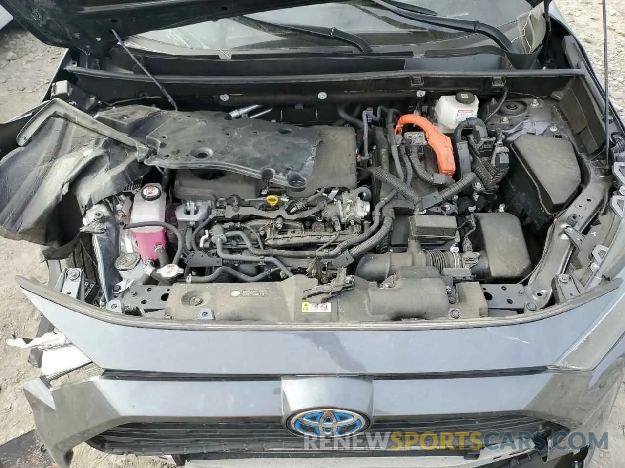 12 fotografías del automóvil dañado JTMLWRFV8ND158086 TOYOTA RAV4 2022