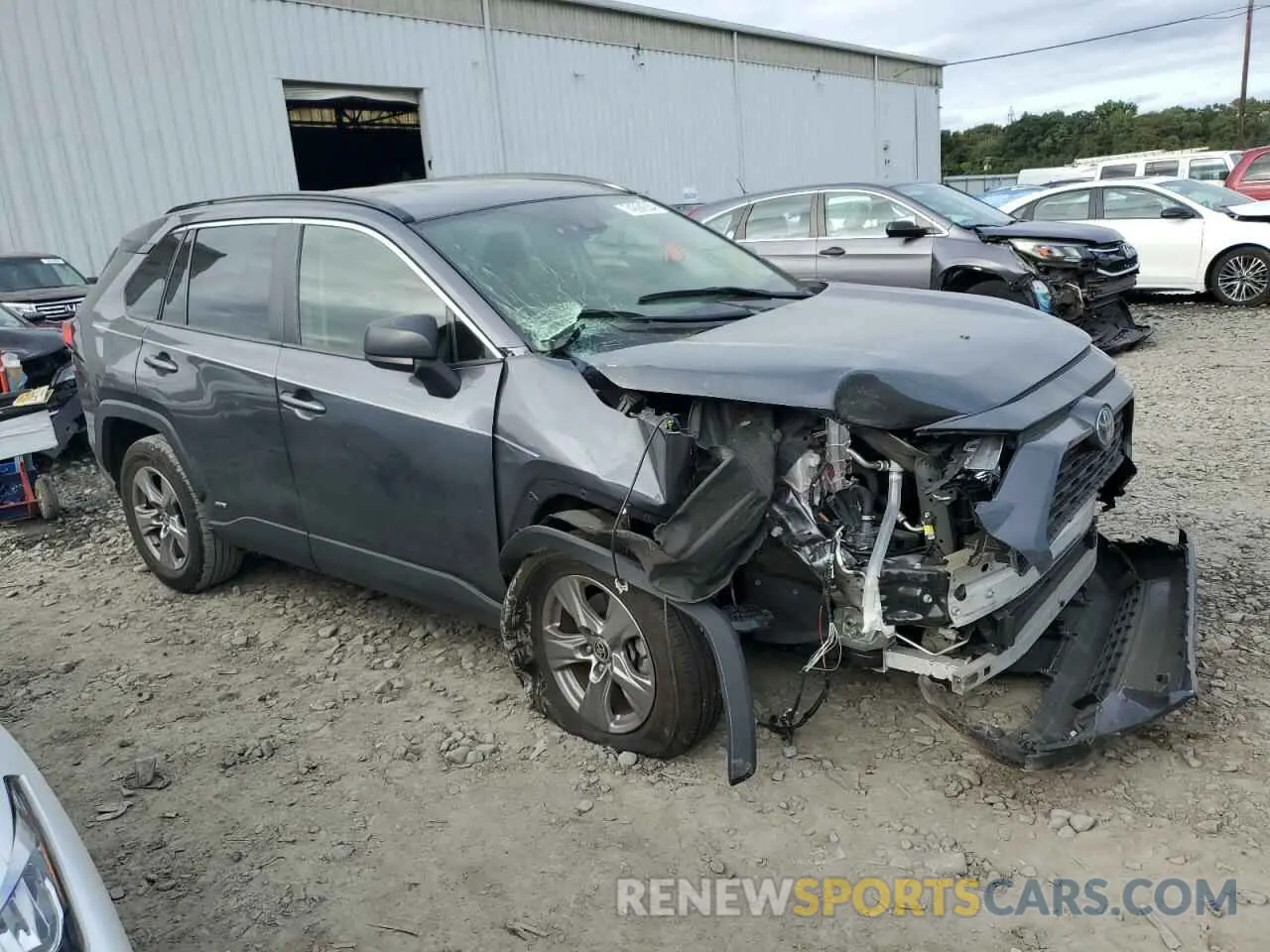 4 fotografías del automóvil dañado JTMLWRFV8ND158086 TOYOTA RAV4 2022