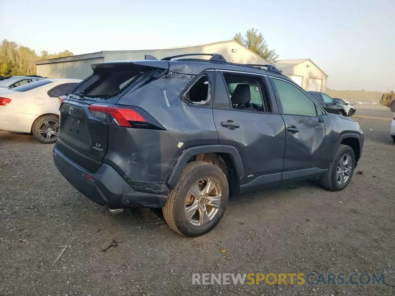 3 fotografías del automóvil dañado JTMLWRFV9ND151891 TOYOTA RAV4 2022