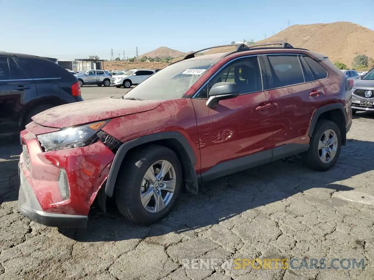 1 fotografías del automóvil dañado JTMLWRFVXND152564 TOYOTA RAV4 2022