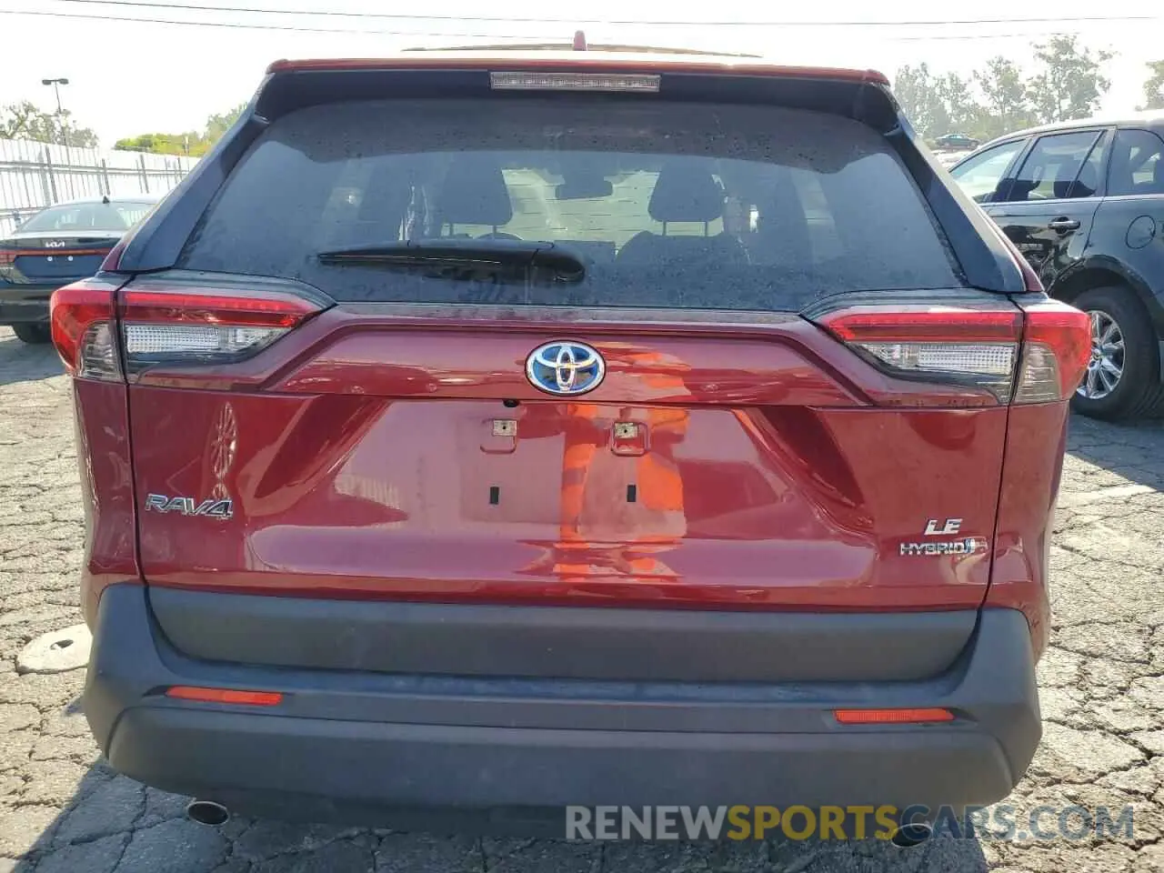 6 fotografías del automóvil dañado JTMLWRFVXND152564 TOYOTA RAV4 2022