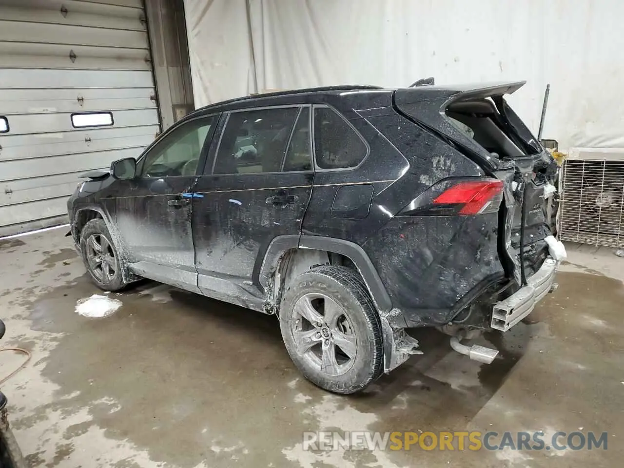 2 fotografías del automóvil dañado JTMMWRFV4ND163449 TOYOTA RAV4 2022