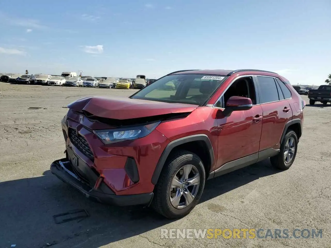 1 fotografías del automóvil dañado JTMMWRFV9ND151412 TOYOTA RAV4 2022